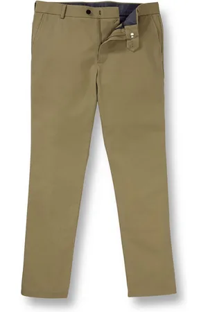 Charles Tyrwhitt Green light Classic Fit Ultimate non-iron Chino Trousers W32 L30