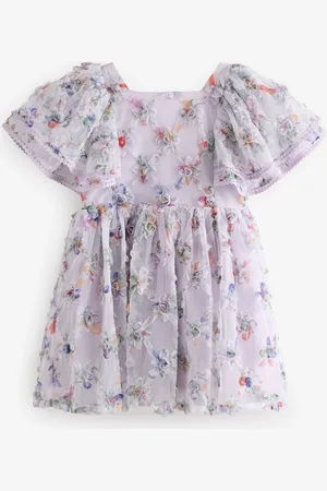 Ted Baker Textured Floral Print Mesh Dress 3