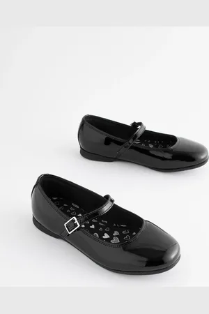 Next Narrow Fit (E) Leather Mary Jane School Shoes US 4 (UK 3)