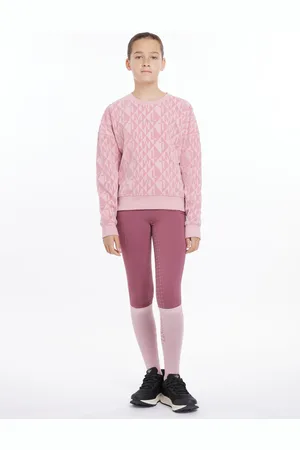 LeMieux Young Rider Clea Base Layer Peony Sweat Top 7