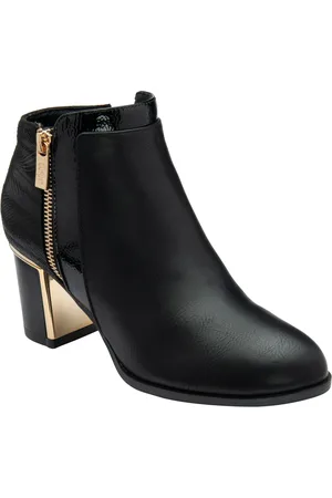 Lotus Black Ankle Boots AU 8 (EU 39)