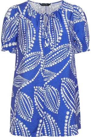 Evans Blue Boho Top AU 22-24