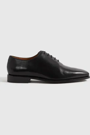 Reiss Mead Leather Lace-Up Shoes AU 12 (EU 46)