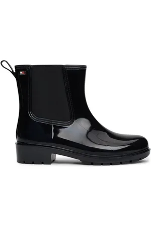 Tommy Hilfiger Flag Black Rainboots AU 5.5 (EU 36)
