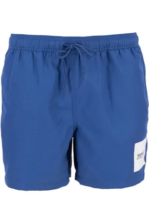 Barbour Block Print Black Swim Shorts M
