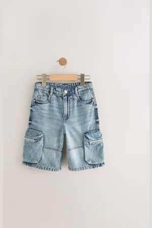 Next Long Line Cargo Jort 100% Cotton Shorts (3-16yrs) 3 Years (98cm)