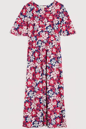 Seasalt Cornwall Chateaux Half Sleeve Maxi Dress AU 16