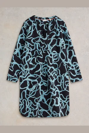 White Stuff June Jersey 100% Cotton Dress AU 10