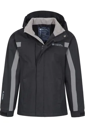 Mountain Warehouse Black Samson Waterproof Jacket 5