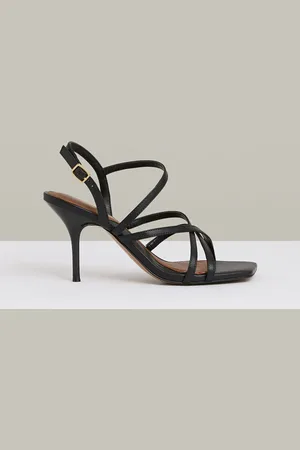 Reiss Elise Leather Strappy Stiletto Sandals AU 6 (EU 37)