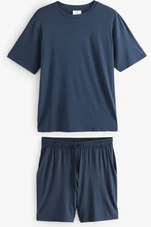Chelsea Peers Blue TENCEL Modal Short Crew Neck Pyjama Set XXL