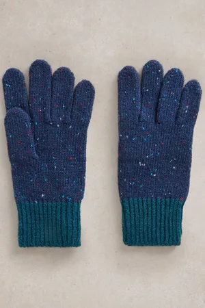 White Stuff Mens Albie Knit Gloves