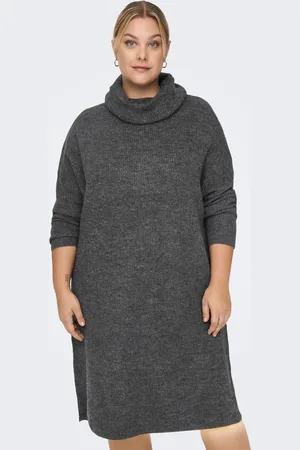 ONLY Roll Neck Knitted Jumper Dress AU 14-16
