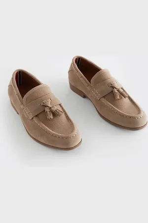 Next Standard Fit (F) Smart Tassel Detail Loafers AU 13 (EU 32)