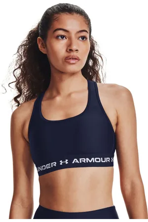 Under Armour Blue Crossback Mid Bra S