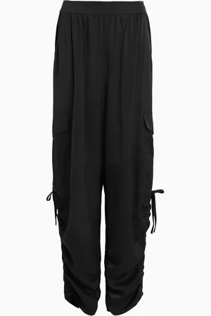 AllSaints AllSaints Black Kaye Trousers XS