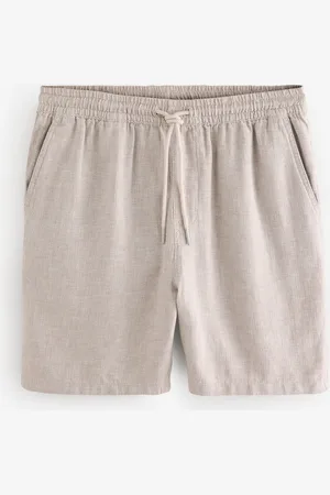Next Linen Rich Drawstring Waist Shorts XXL
