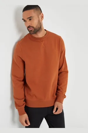 Threadbare Rust Crew Neck Sweatshirts 3 Pack XL