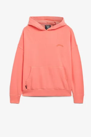 Superdry Orange Essential Logo Zip Hoodie AU 14