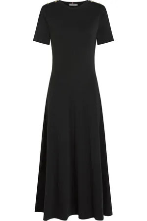 Tommy Hilfiger 100% Cotton Dress With Gold Button XS