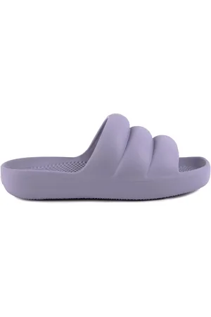 Totes Purple Solbounce Ladies Moulded Pillow Slides AU 6 (EU 37)