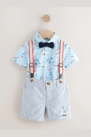 Next Shirt, Braces, Short & Bow Tie Set (3mths-7yrs) 6