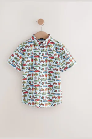 Next Cath Kidston 100% Cotton Short Sleeve Shirt (3mths-7yrs) 4