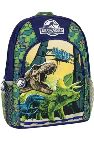 Character Blue Camouflage Disney Jurassic World Dinosaur Print Backpack One