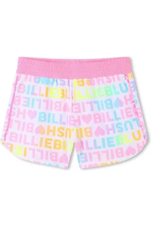 Billieblush 100% Cotton All Over Logo Print Jersey Shorts 10 Years (140cm)