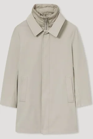 Reiss Stone Logan 9-13 yrs Gabardine Coat with Removable Gilet 11
