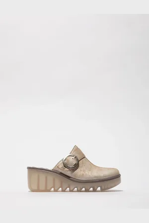 Fly London Blok Chunky Clogs AU 5 (EU 36)