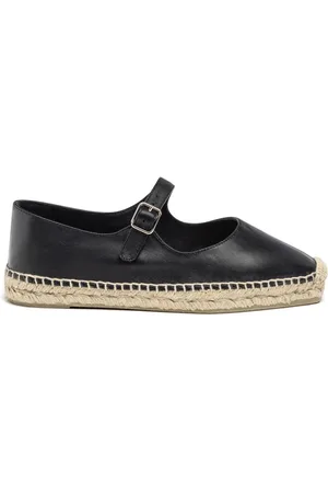 Castaner Leather Ballet Style Black Sandals AU 5 (EU 36)