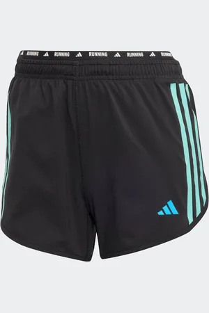 adidas Own The Run 3 Stripe Shorts UK 8
