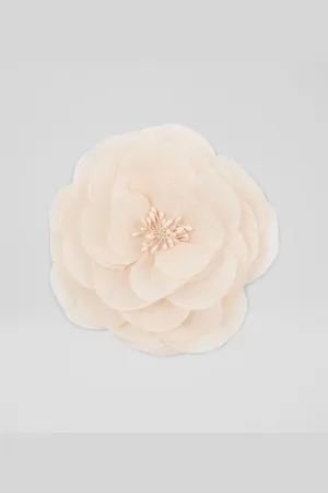 LK Bennett Natural Ecru Bow Fascinator Headband one