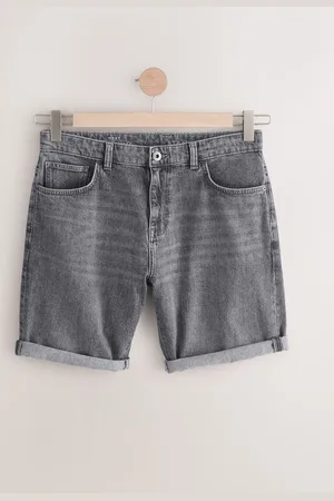 Next Straight Fit Stretch Denim Shorts 30W x 29L (UK 30 S)