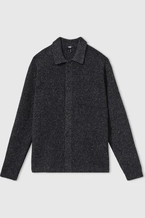 Paige Cotton-Wool Speckled Cardigan S