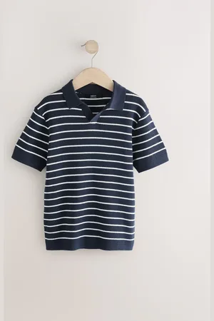 Next Polo Short Sleeve Trophy Neck 100% Cotton Jumper (3-16yrs) 8 Years (128 cm)