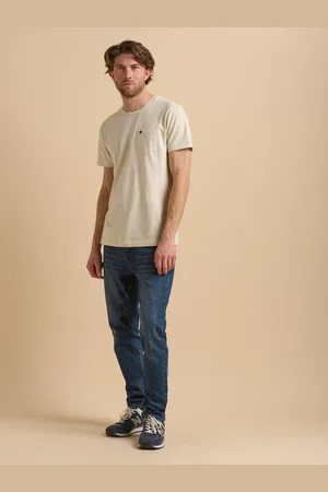 Brakeburn Natural 100% Cotton Retro Boards T-Shirt L