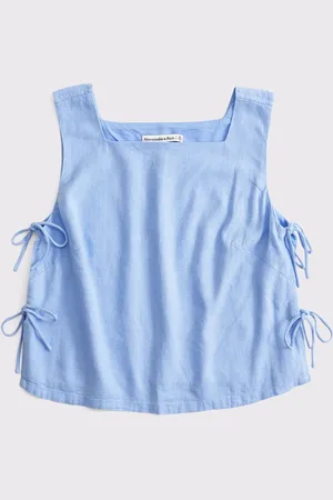 Abercrombie & Fitch Shell Top With Tie Side Detail small