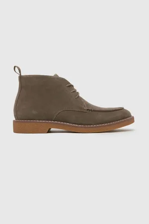 Schuh Dabi Suede Apron Lace-Up Boots AU 10 (EU 44)