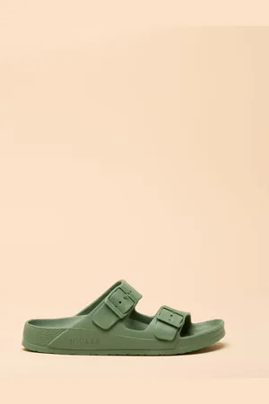 Joules Sunseeker Sage Green EVA Sliders AU 7 (EU 38)