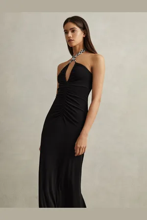 Reiss Bodycon Jersey Maxi Dress AU 4