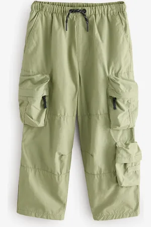 Next Sage Green Baggy Pocket Cargo Trousers (3-16yrs) 12 Years (152cm)