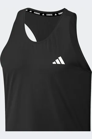 adidas Black Own The Run Tank Top S