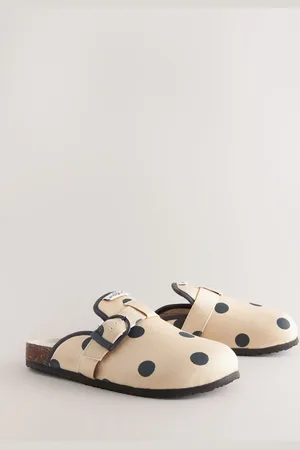 Cath Kidston Pink Spot Mule Slippers XL