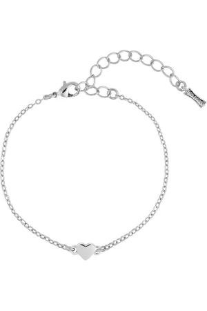 Ted Baker Silver HARSAA: Tiny Heart Adjustable Bracelet One