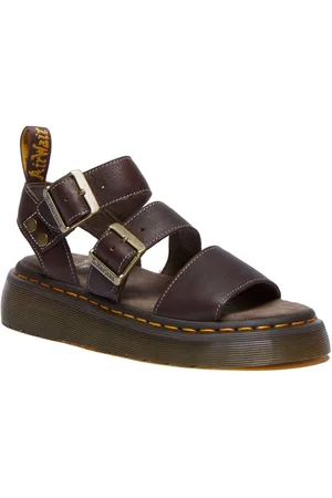 Dr. Martens Dark Brown Gryphon Sandals eu37uk4