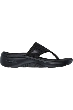 Skechers Black Go Walk Arch Fit 2.0 Sandals AU 9 (EU 40)
