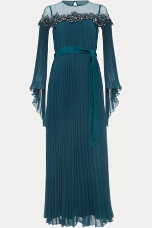 Phase Eight Mavery Beaded Dress AU 16