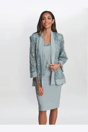 Gina Bacconi Beverley Soutache Dress And Jacket With Necklace 22